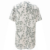2015年製 シェーヌダンクルパターンTシャツ #XS ホワイト/ダークグリーン
