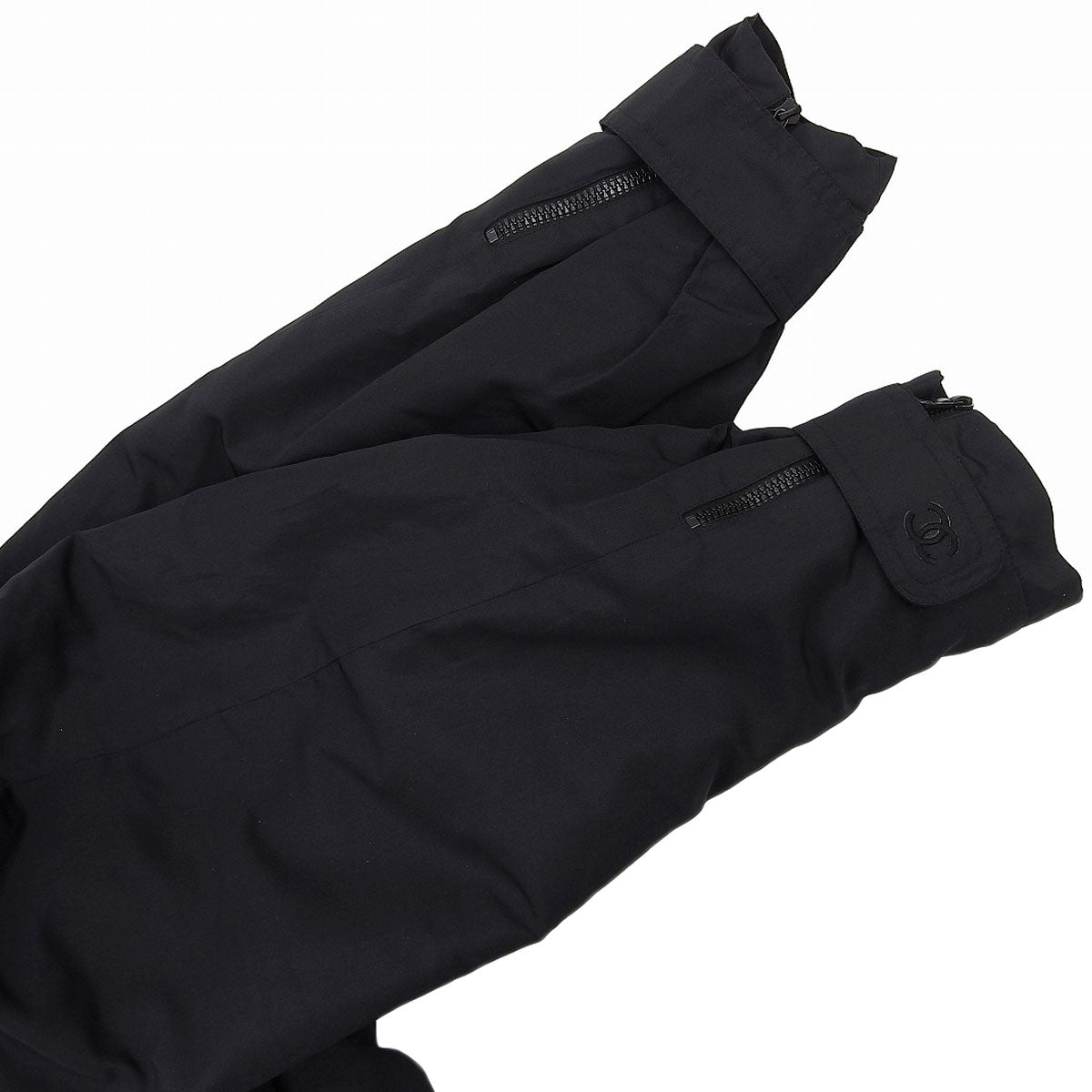 Silk Fur Down Jacket #42 Black