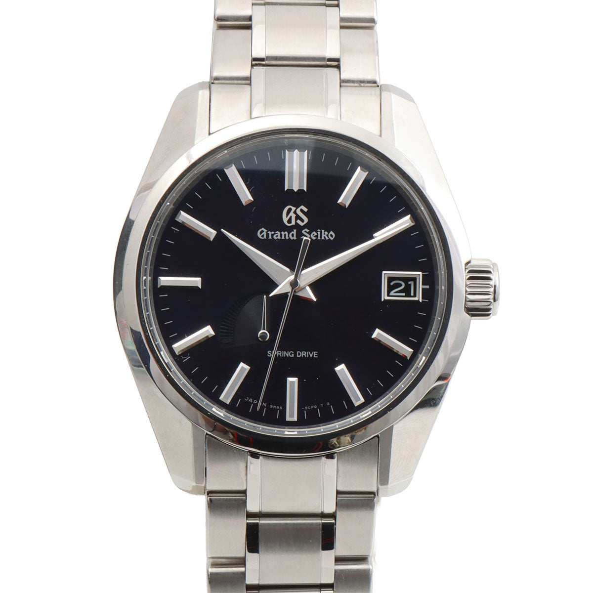 2018年製 ヘリテージ 40mm SBGA375 スプリングドライブ 自動巻き ブルー