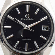 2018年製 ヘリテージ 40mm SBGA375 スプリングドライブ 自動巻き ブルー