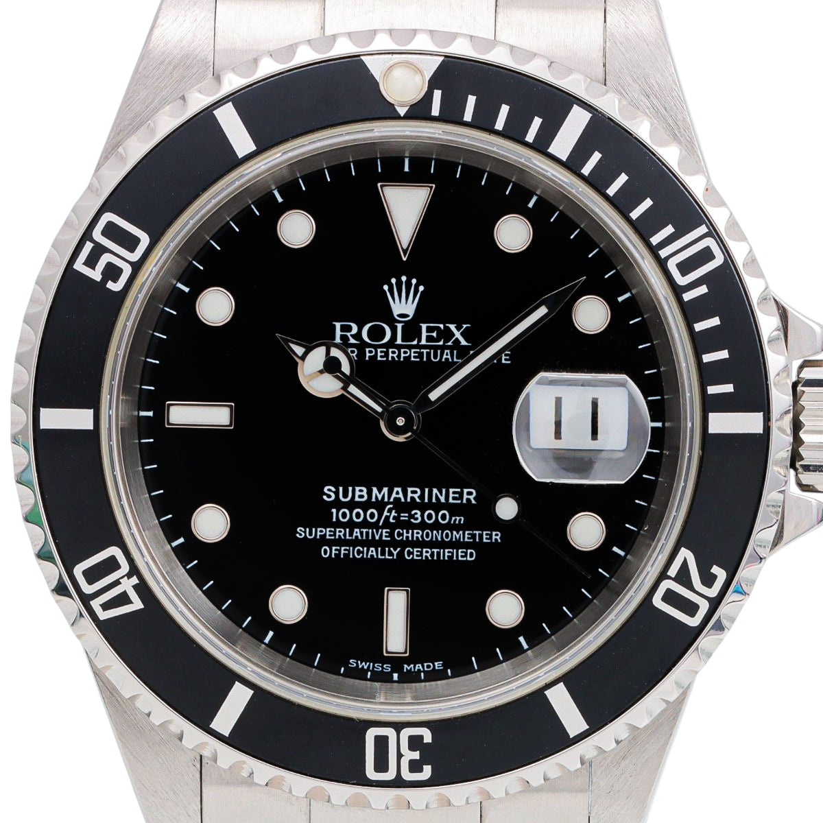 2001年頃製 サブマリーナデイト 40mm 16610 自動巻き ブラック