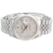 1991年製 10Pダイヤモンドデイトジャスト 36mm 16234G 自動巻き シルバー