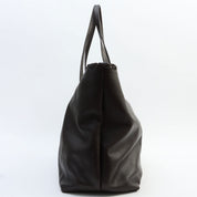 Bamboo Tassel Tote Bag Brown