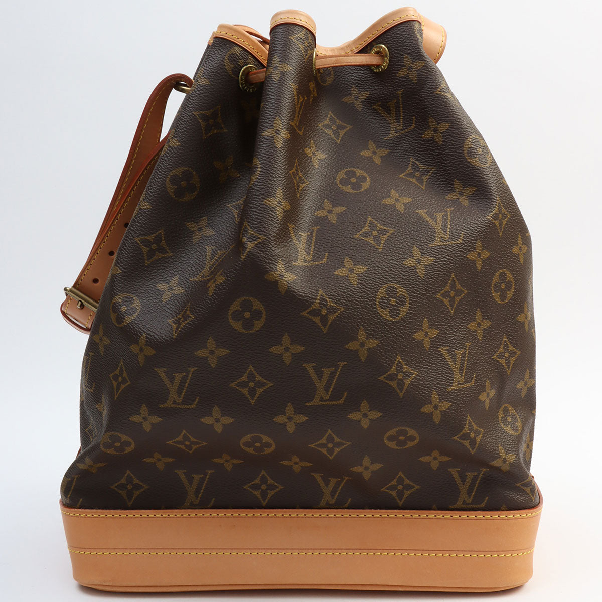 1990 Canvas Monogram Noé Brown