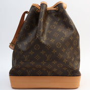 1990 Canvas Monogram Noé Brown