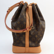 1990 Canvas Monogram Noé Brown