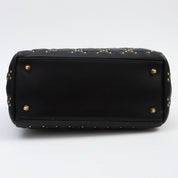 Studded Lady Dior 2-way Bag Black