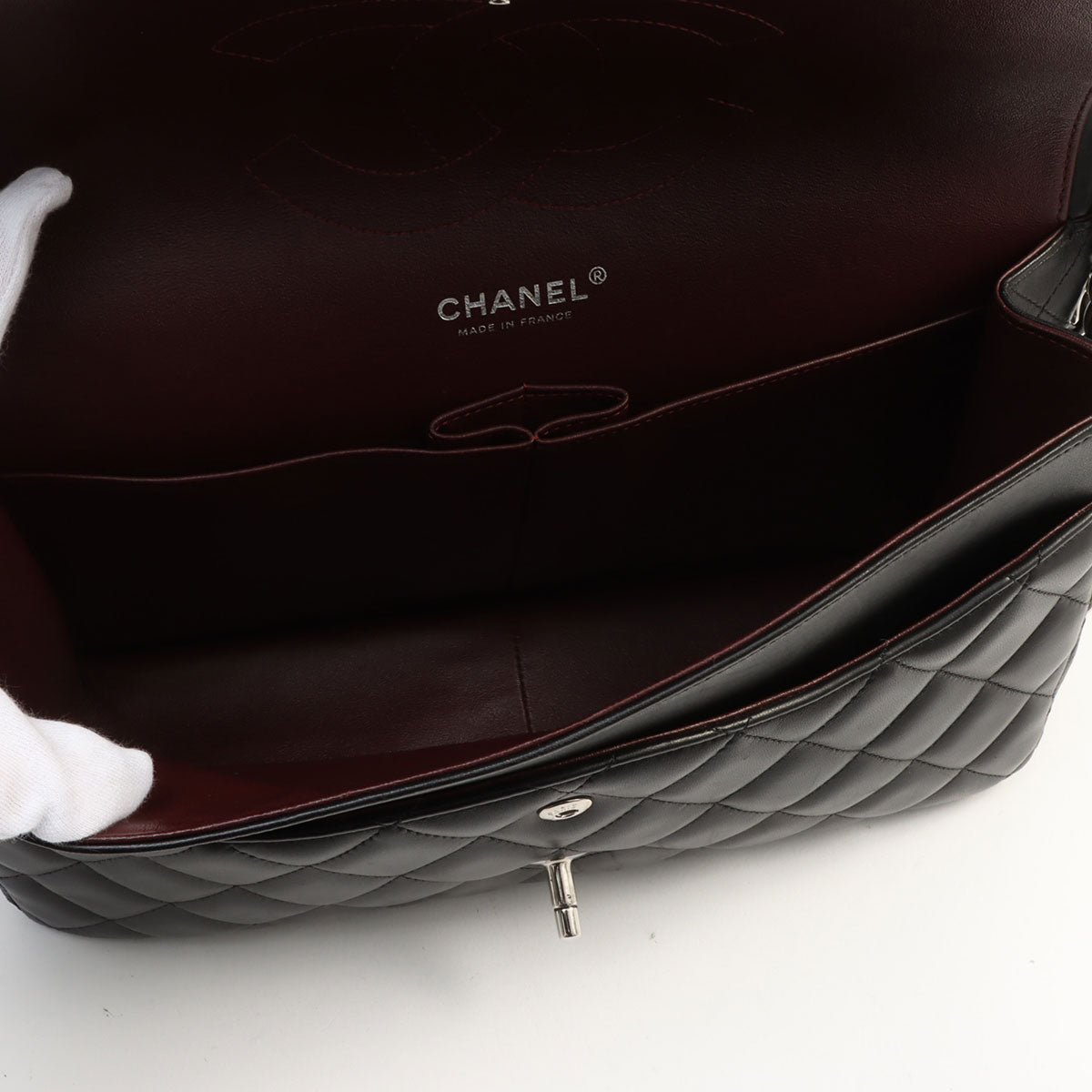 Classic Flap Chain Bag 30cm Black, manufactured around 2011