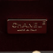 circa 2011 CC Mark Clasp Mini Chain Shoulder Bag Black