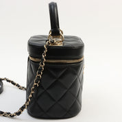 2020 CC Mark Vanity Bag, Black