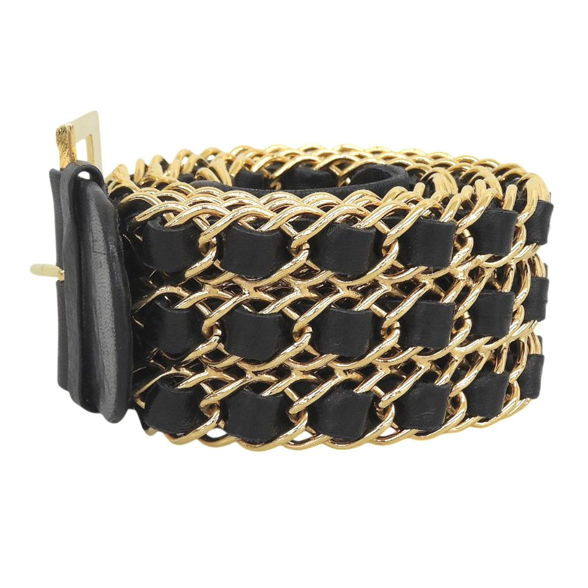 Chain Belt Black/Gold