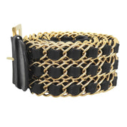 Chain Belt Black/Gold