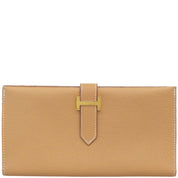 1993 Bearn Classic Long Wallet, Natural