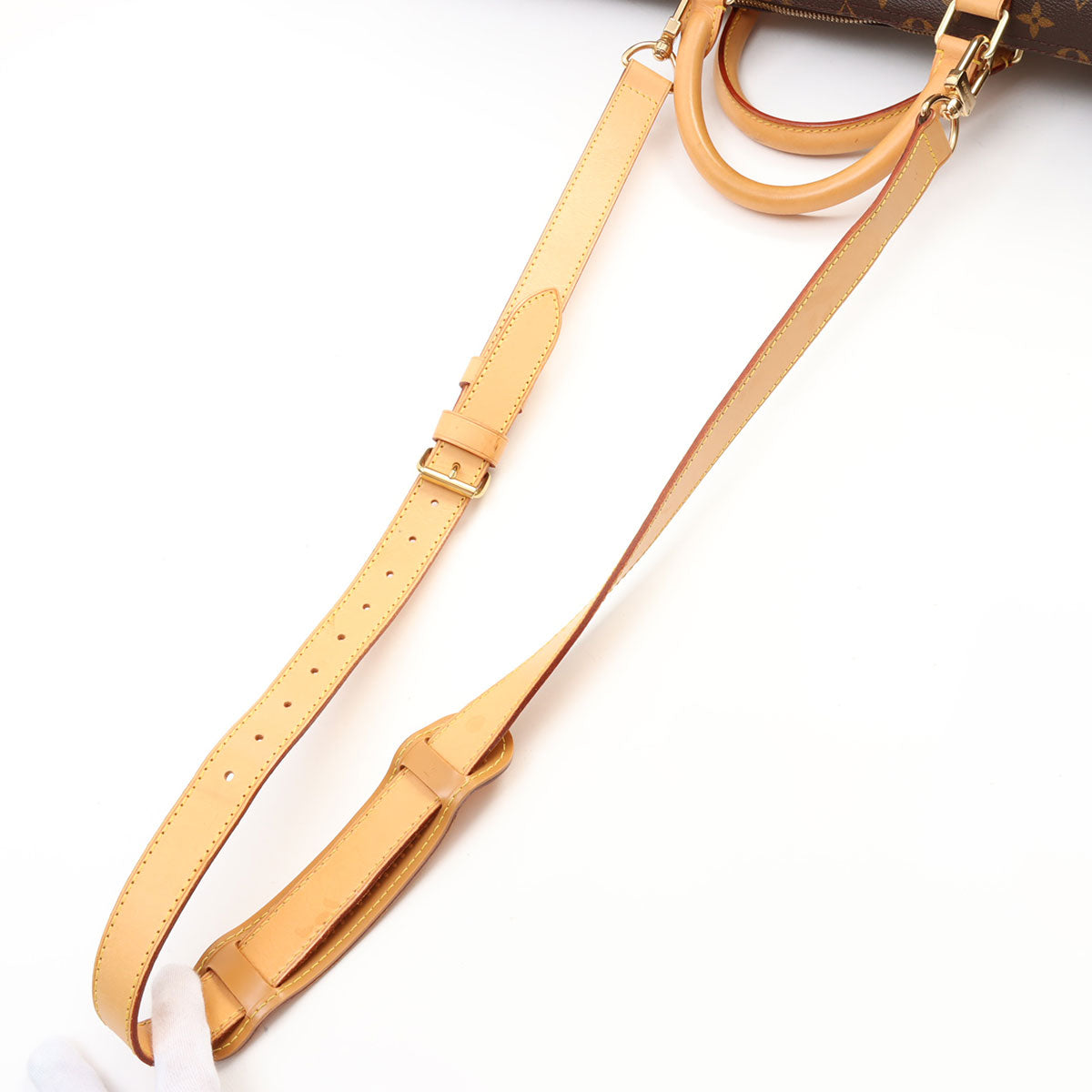 1999年款 帆布 Monogram Keepall Bandoulière 60 棕色
