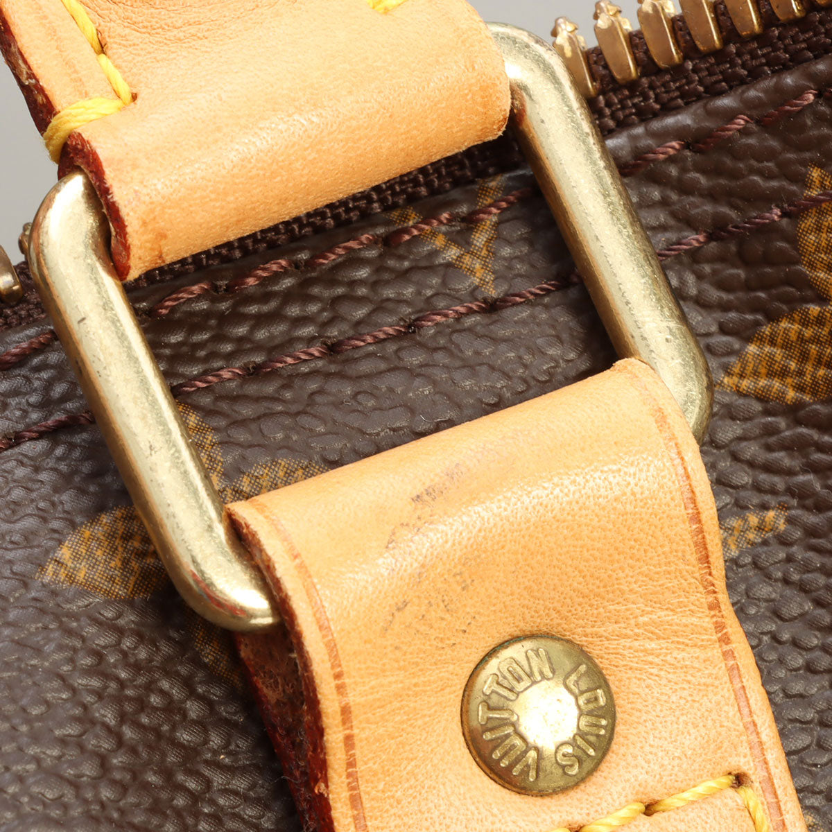 1999年款 帆布 Monogram Keepall Bandoulière 60 棕色
