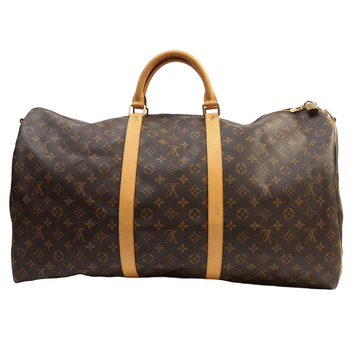 1999年款 帆布 Monogram Keepall Bandoulière 60 棕色