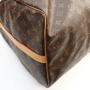 1999年款 帆布 Monogram Keepall Bandoulière 60 棕色
