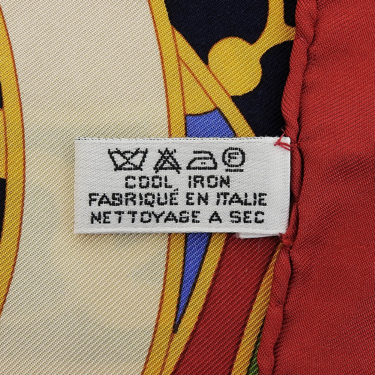 CC Mark Flower Design Scarf Red/Multi