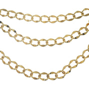 CC Mark Coin Charm Chain Belt Gold