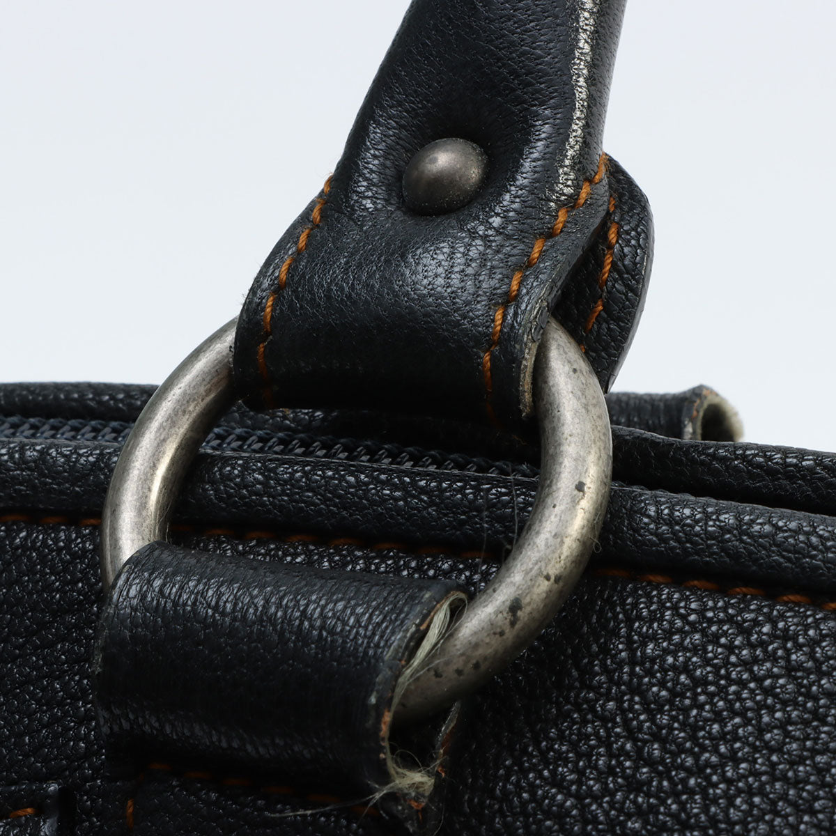 Trotteur Pattern Handbag Beige/Black