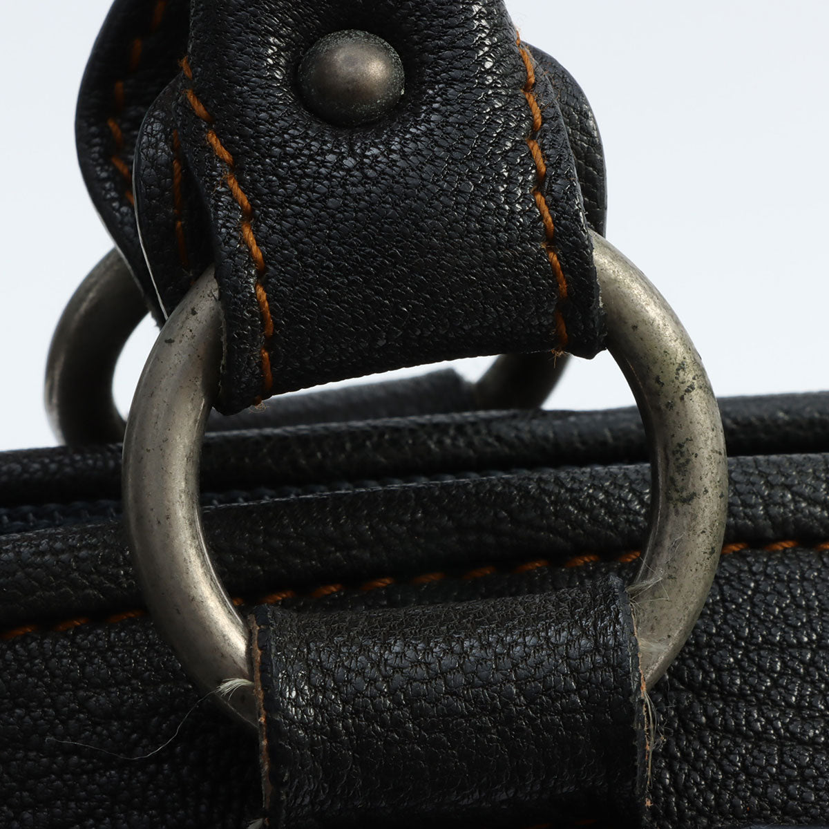 Trotteur Pattern Handbag Beige/Black