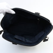 Trotteur Pattern Handbag Beige/Black