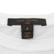 2012 Logo Print T-Shirt #S White