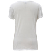 2012 Logo Print T-Shirt #S White