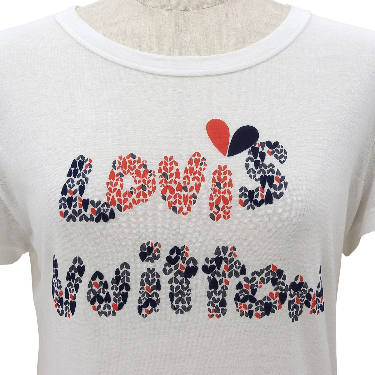 2012 Logo Print T-Shirt #S White
