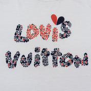 2012 Logo Print T-Shirt #S White