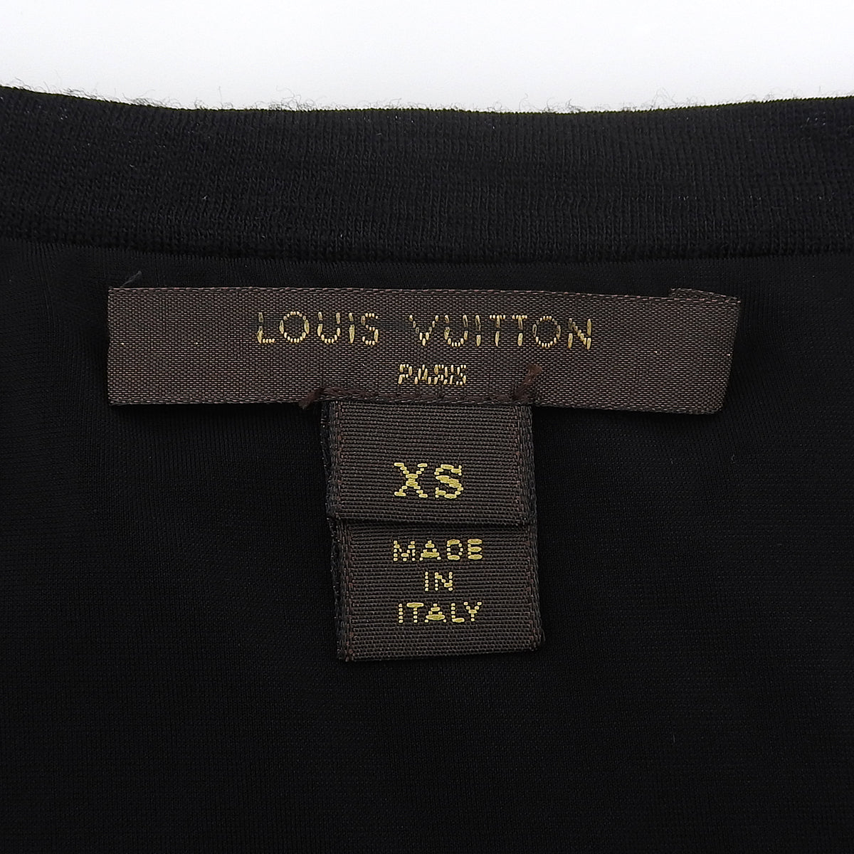 2012 Shirred Short-Sleeve Dress #XS Black