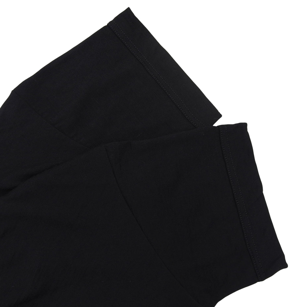 2012 Shirred Short-Sleeve Dress #XS Black