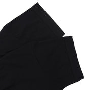 2012 Shirred Short-Sleeve Dress #XS Black