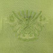 ロゴ刺繍Tシャツ グリーン