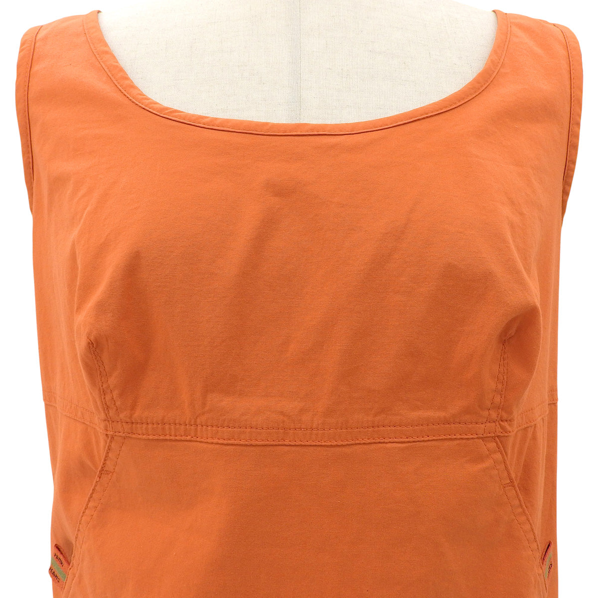 Logo Tank Top #42 Orange