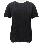 2018 Frill Design T-Shirt #M Black
