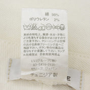 ロゴボタンデニムスカート #38 アイボリー