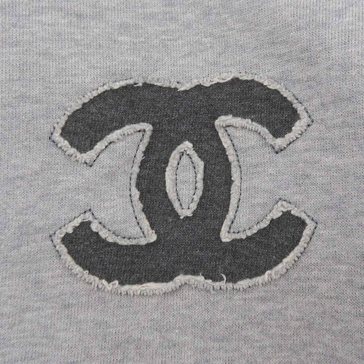 スポーツラインCCマーク刺繍ジップパーカー #38 グレー