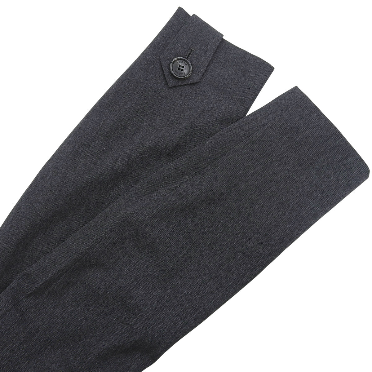 Logo Button Double-Breasted Jacket #38 Charcoal Grey