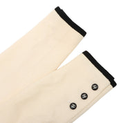 1996 Two-Tone CC Mark Button Jacket #38 Ivory
