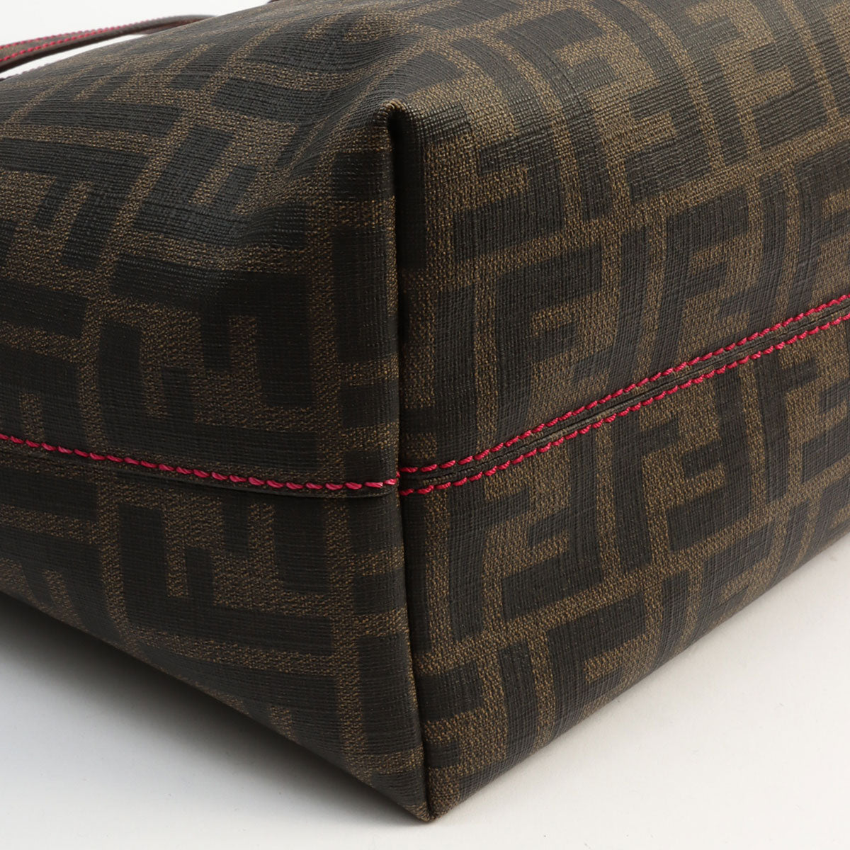FF Zucca Pattern Tote Bag Brown