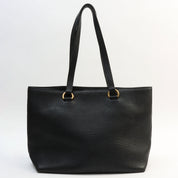 Logo Embossed Tote Bag in Black