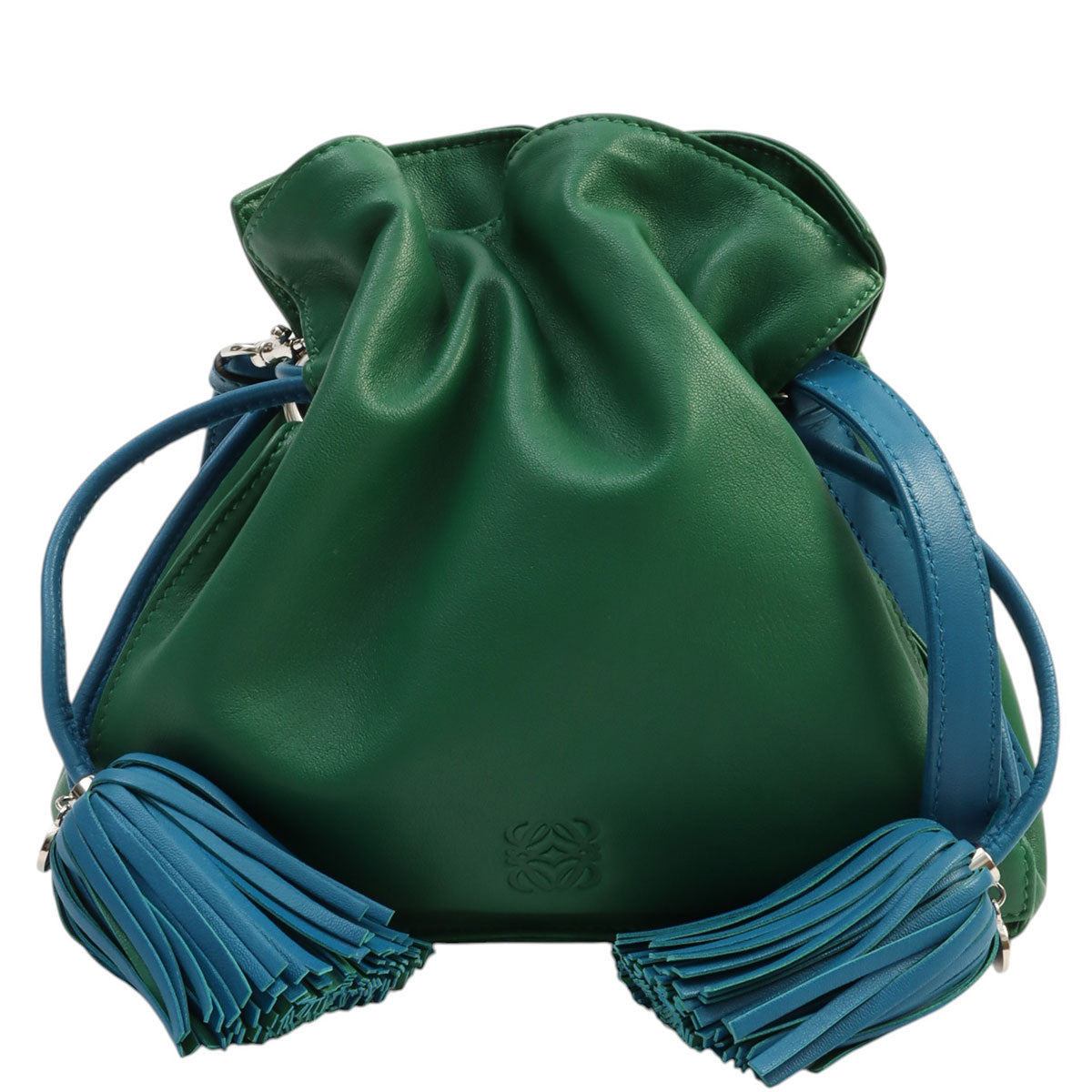Flamenco Shoulder Bag Green/Blue