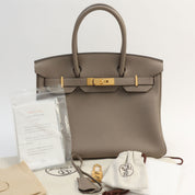 2018 Birkin 30 Gris Asphalte