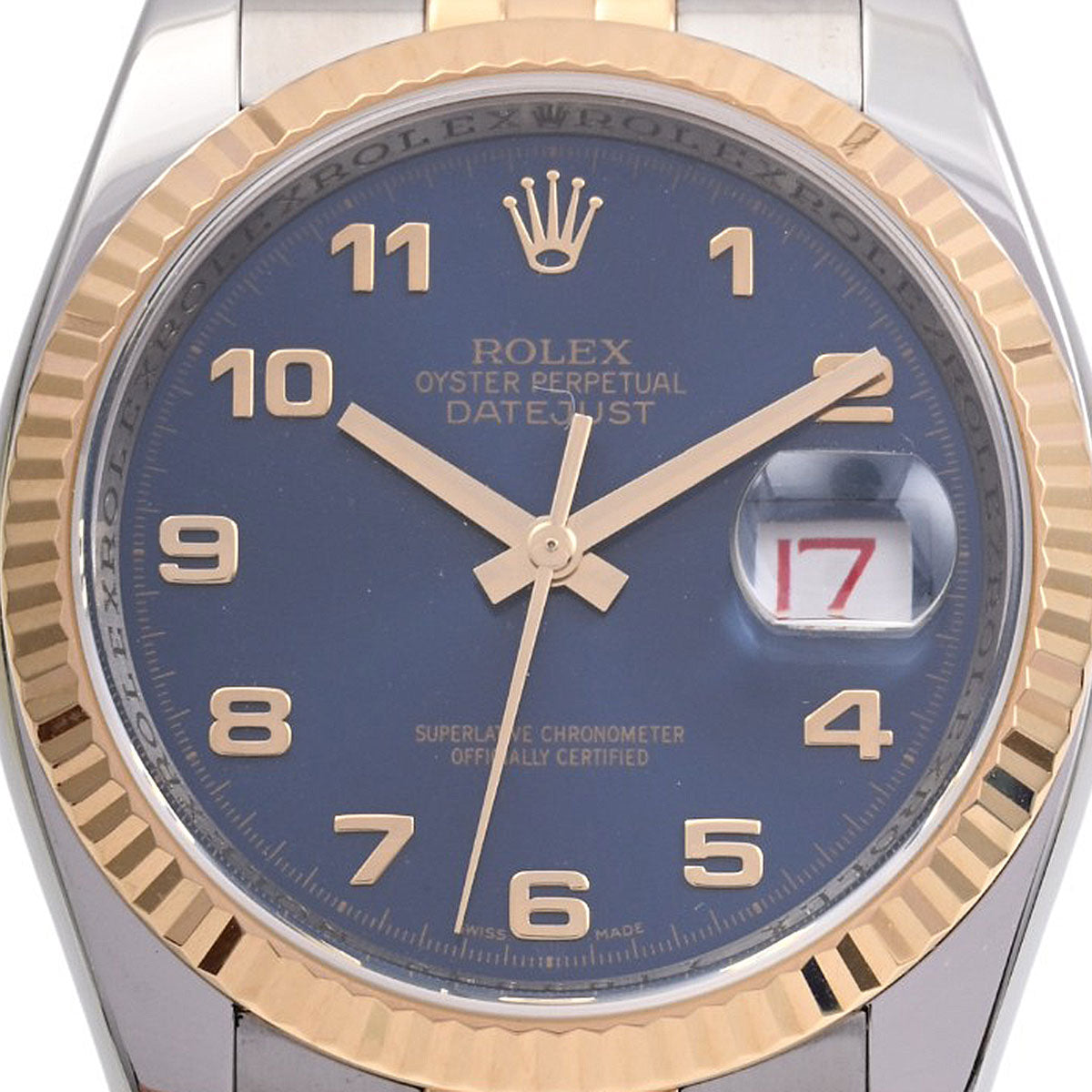 2006年頃製 デイトジャスト 36mm 11623 自動巻き ブルー