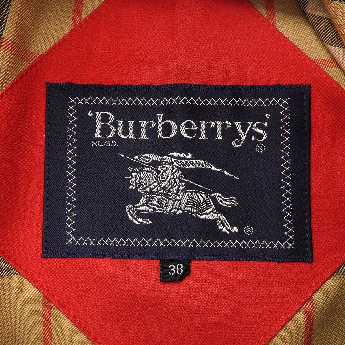 ロゴ刺繍ブルゾン #38 レッド