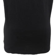 Logo Button Short Sleeve Shirt #L Black