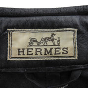 Suede Punching Jacket #52 Black