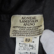 Suede Punching Jacket #52 Black