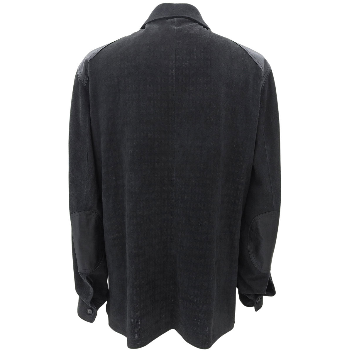 Suede Punching Jacket #52 Black